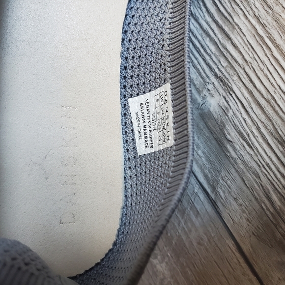 Danskin Grey Vision Flats Size 8 - Picture 7 of 7